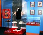 Museum Display Cases at Ronald Reagan Presidential Library