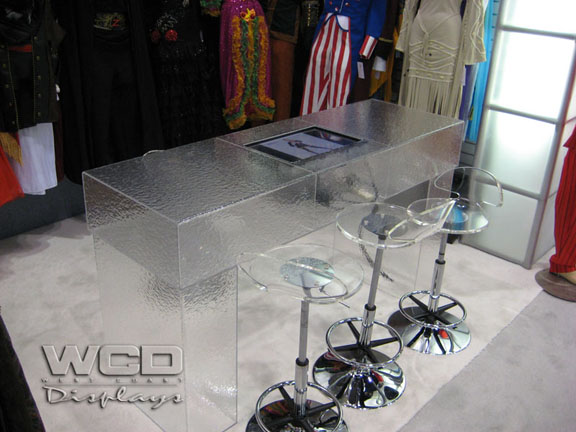 Frosted Ice Counters made with DP-32 Acrylic